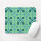 Blaue Pfeile Mousepad (Mit Mouse)