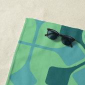 Blaue Pfeile Strandtuch (Beispiel)