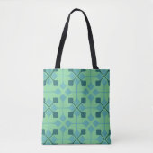Blaue Pfeile Tasche (Vorderseite)