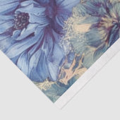 Blaue Pfoten und Schmetterling-Ephemonie Seidenpapier (Ausschnitt)