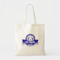Blaue Phoenix-Taschen-Tasche