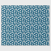blaue Pillen Drogen Geschenkpapier (Flach)