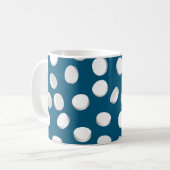 blaue Pillen Drogen Kaffeetasse (Vorderseite Links)