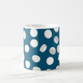 blaue Pillen Drogen Kaffeetasse (Mittel)