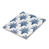 Blaue Pinecone Tile Fliese (Seite)