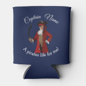 Blaue Pirate kann kühlen Dosenkühler (Vorderseite)