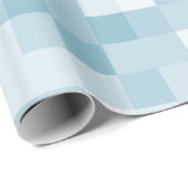 Blaue Pixel Geschenkpapier (Rolleneckpunkt)