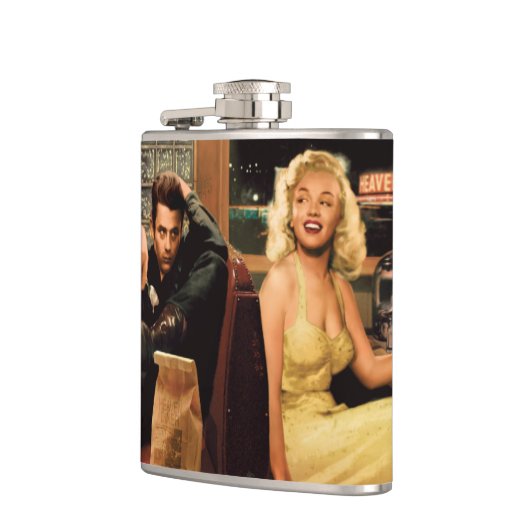 Blaue Platte 2 Flachmann (Links)