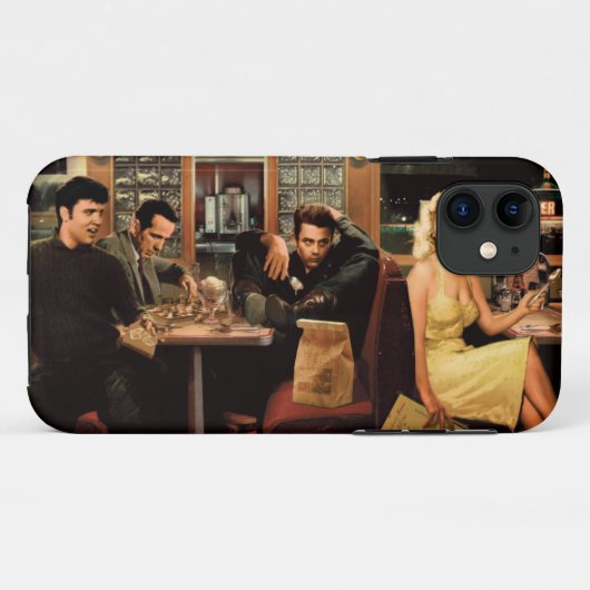 Blaue Platte Case-Mate iPhone Hülle (Rückseite (Horizontal))