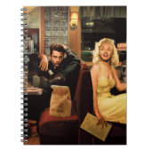 Blaue Platte Notizblock (Vorderseite)