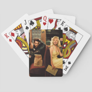 Blaue Platte Spielkarten