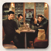 Blaue Platte Untersetzer (Vorderseite)