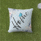 Blaue Pois Home Kissen (Golfball-Marker)