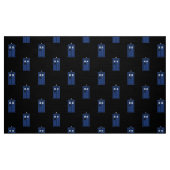 Blaue Polizei-Kasten-Gewebe-Briten-Science Fiction Stoff (Fat Quarter (45,7 x 55,9 cm))
