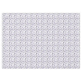 Blaue Polka-Dot-Wasserfarbe Tischdecke (Vorderseite (Horizontal))