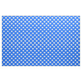 Blaue Polka-Herzen Stoff (Yard (91,4 cm))