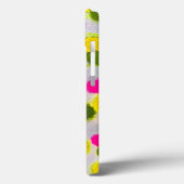 Blaue Polka Punkte Aquarell abstrakt Case-Mate iPhone Hülle (Rückseite / Links)