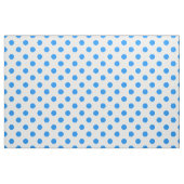 Blaue Polka-Punkte im Hintergrund Stoff (Fat Quarter (45,7 x 55,9 cm))