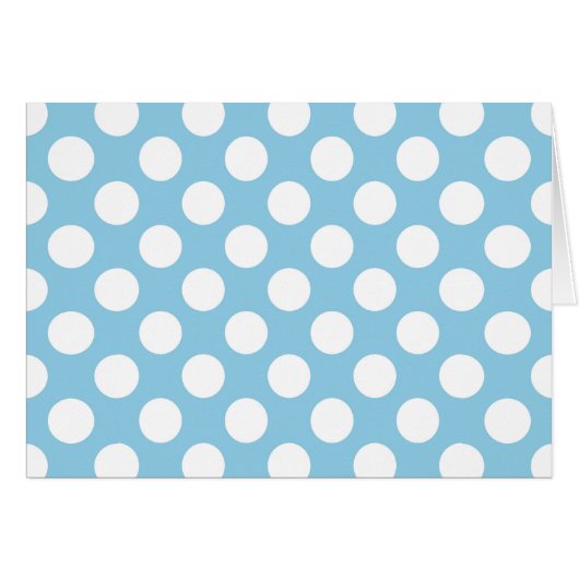 Blaue Polka-Punkte, Polka-Dot-Muster, Punkte, gepu (Vorderseite (Horizontal))