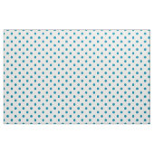 Blaue Polka-Punkte, Polka-Dot-Muster, Punkte, gepu Stoff (Fat Quarter (45,7 x 55,9 cm))
