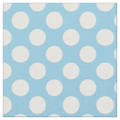Blaue Polka-Punkte, Polka-Dot-Muster, Punkte, gepu Stoff (Nahaufnahme)