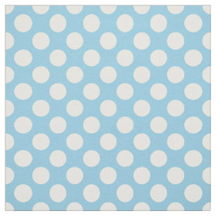 Blaue Polka-Punkte, Polka-Dot-Muster, Punkte, gepu Stoff