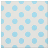 Blaue Polka-Punkte Stoff (Muster)
