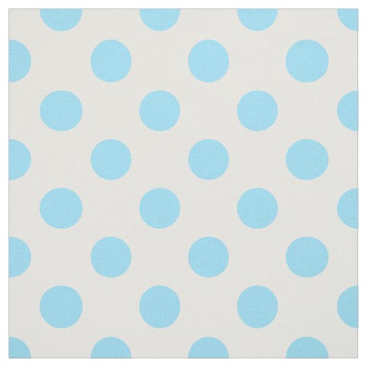 Blaue Polka-Punkte Stoff (Muster)