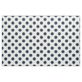Blaue Polka-Punkte Stoff (Fat Quarter (45,7 x 55,9 cm))