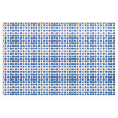 Blaue Polka-Punkte und grüne Quadrate Stoff (Yard (91,4 cm))