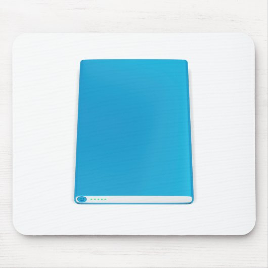 Blaue Powerbank Mousepad (Vorne)
