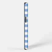 Blaue Prüfung iPhone Hülle (Rechte Seite)