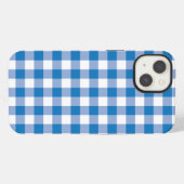 Blaue Prüfung iPhone Hülle (Rückseite (Horizontal))