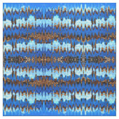 Blaue Pulsstripie Stoff (Muster)