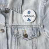 Blaue Puzzlespiel-Stücke - Autismus-Bewusstsein Button (Beispiel)