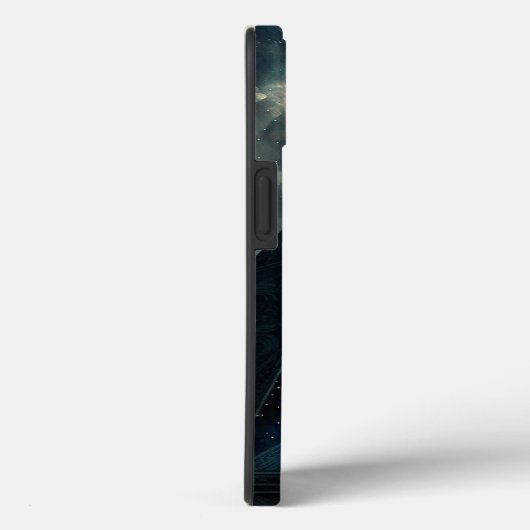 Blaue Pyramide Surreale Visionäre Kunst Case-Mate iPhone Hülle (Rückseite / Rechts)