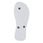 Blaue Quadrat-Lochmuster Flip Flops Badesandalen (Unterseite)