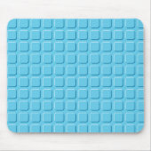 Blaue Quadrate Mousepad (Vorne)