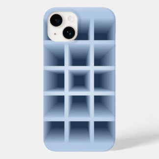 Blaue Quadratzoll Case-Mate iPhone 14 Hülle