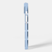 Blaue Quadratzoll Case-Mate iPhone Hülle (Rückseite / Links)
