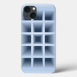 Blaue Quadratzoll Case-Mate iPhone Hülle