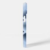 Blaue Quadratzoll Case-Mate iPhone Hülle (Rückseite / Rechts)