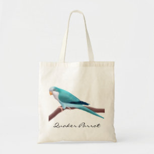 Blaue Quäker-Papageien-Taschen-Tasche Tragetasche