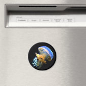 Blaue Qualle Magnet (In Situ (Geschirrspüler))