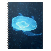 Blaue Qualle Notizblock (Vorderseite)