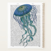 Blaue Qualle Planer (Rückseite)