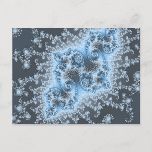 Blaue Qualle Postkarte (Vorderseite)