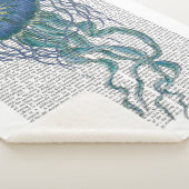 Blaue Qualle Sherpadecke (3/4)