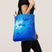 Blaue Qualle Tasche (Von Nahem)