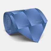 Blaue Ratsmitglied-Krawatte Krawatte (Gerollt)